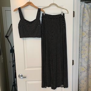 EXPRESS 2-Piece Polka Dot Set